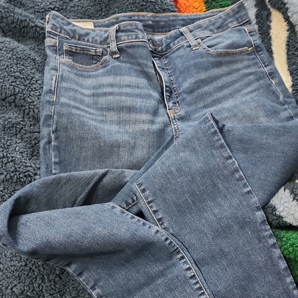 GAP Women's Blue Skinny Jeans